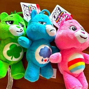 Care Bears Green and Blue Stuffed Animals Set